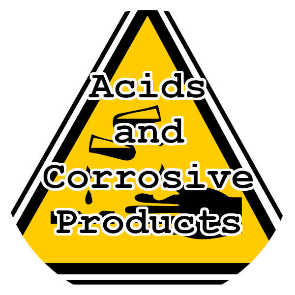 Acids and Corrosive Products